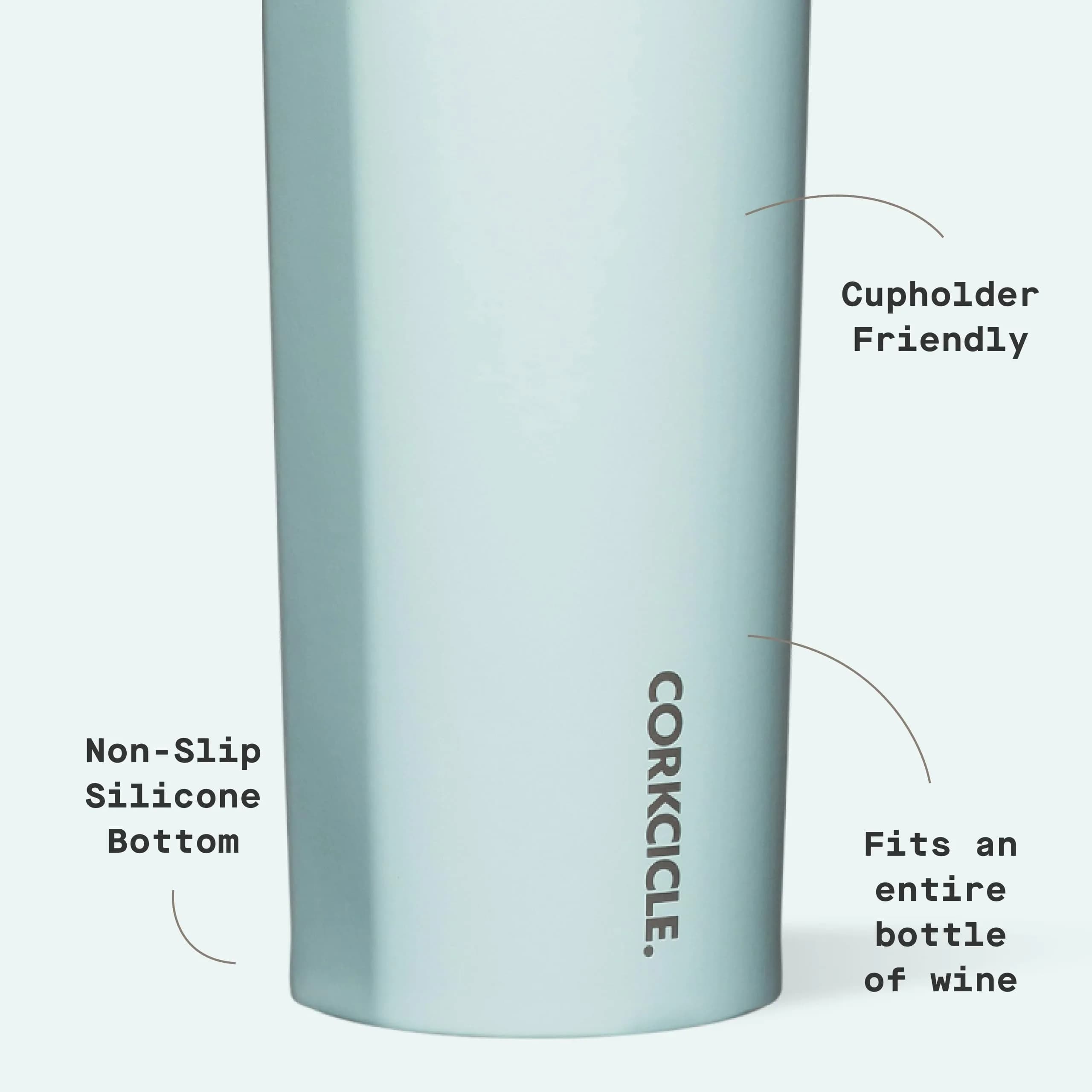 Corkcicle Classic Canteen 740ml (25 oz) Triple Insulated Bottle | Keeps Drinks Cold 25 Hrs, Hot 17 Hrs - view 4