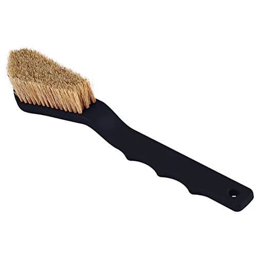 TWO STONES Boar Hair Rock Climbing Brush with Ergonomic Handle | Durable Chalk & Holds Cleaner (105 words) thumbnail 2