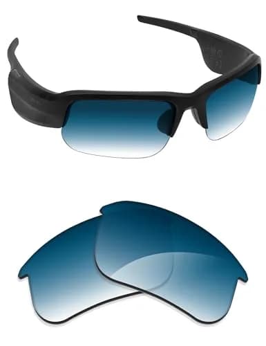 Alphax Blue Gradient Non-polarized Replacement Lenses for Bose Tempo Sunglasses | 1.8x Thicker Impact Resistance thumbnail 1