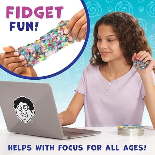 Crazy Aaron's Thinking Putty - Mixed Emotions - Multi-Color Sensory Putty for Kids & Adults in a 4" Tin | Stress Relief & Creative Fun thumbnail 3