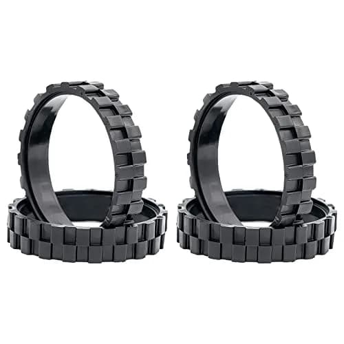 Garbage fighter Black 4 Pack Vacuum Wheels | Compatible with iRobot Roomba 500-900 Series thumbnail 9