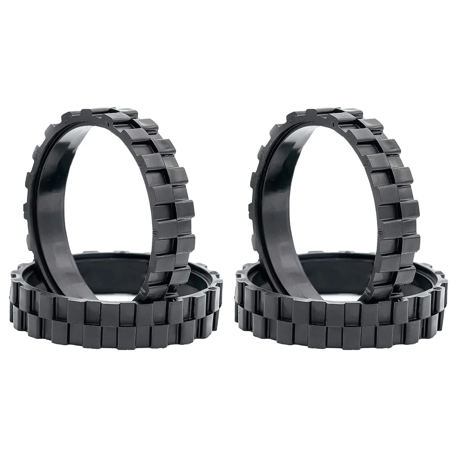 Garbage fighter Black 4 Pack Vacuum Wheels | Compatible with iRobot Roomba 500-900 Series - view 9