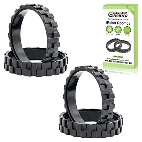 Garbage fighter Replacement Parts for iRobot Roomba 600 Series Vacuum Cleaner Kit - 20 Pieces (Black) — 4wheels