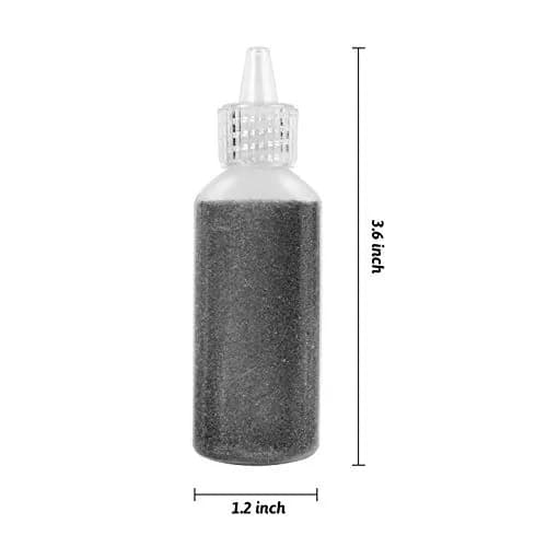 MEIEST Craft/Terrarium Sand 12pcs Assorted Colors Pack 1.25oz Bottles | Colorful DIY Sand Art Kit for Kids & Adults thumbnail 2