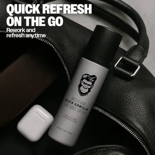 Slick Gorilla Sea Salt Spray for Men 6.76 fl oz | Matte Texture, Beach Volume, Flexible Hold thumbnail 9