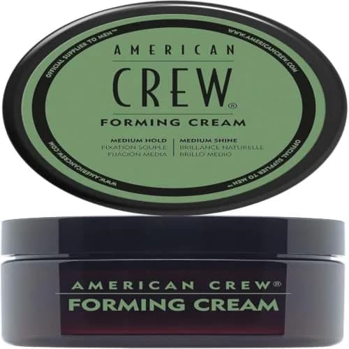 American Crew Forming Cream Hair Styling Product 177ml (6 Fl Oz) | Medium Hold & Shine for Men thumbnail 1