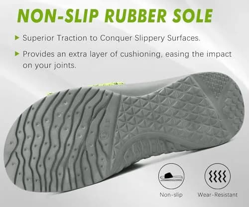 ONCAI Mens Sandals 2025 | Arch Support Sport Slides Open Toe Adjustable Straps Cushioned Footbed for Plantar Fasciitis Green Size 11 thumbnail 6