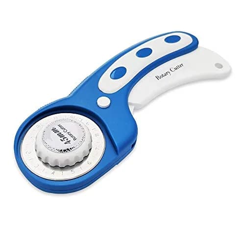 Headley Tools 45mm Rotary Cutter with 5pcs Extra Blades | Ergonomic Fabric & Craft Cutter thumbnail 7