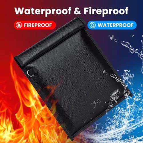 Hodufy Extra Large Faraday Bag 51x38cm (20x15 inches) | Blocks WiFi, Bluetooth, RFID, GPS Signals thumbnail 6