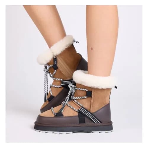 EMU Blurred Womens Hiking Boots Chestnut US 5 | Waterproof Sheepskin Ankle Boot thumbnail 2