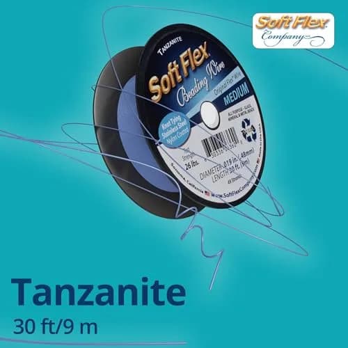 Soft Flex 49 Strand Beading Wire - Medium 0.19 Diameter - 30 Feet (0.58 m) Nylon Design Wire thumbnail 7