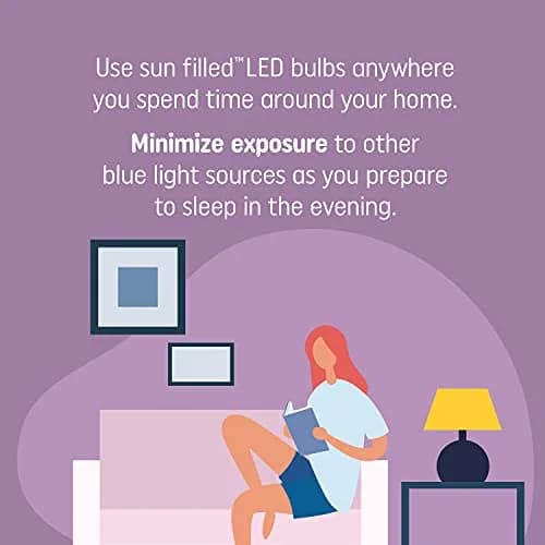 GE Sun Filled BR30 LED Floodlight Bulb, Daylight 5000K, 680 Lumens | 8.5W (65W Equivalent) - 1 Count thumbnail 3