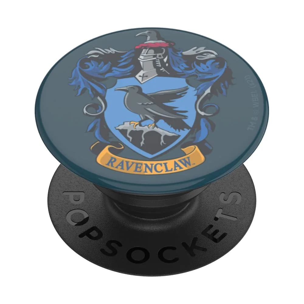 PopSockets Adhesive Phone Grip, Holder- Deathly Hallows | Harry Potter Style, Swappable Top, Secure Hold — Ravenclaw / small