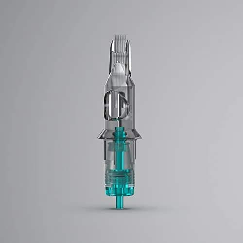 STIGMA Aquamarine Knight Tattoo Cartridges #12(5RM) 20Pcs Curved/Round Magnum Needles | Professional Tattoo Supplies thumbnail 3