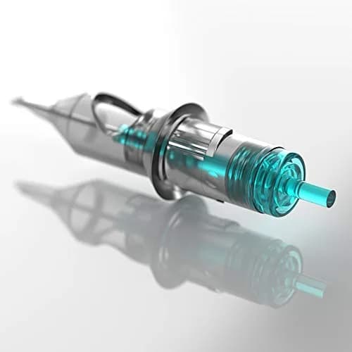 STIGMA Aquamarine Knight Tattoo Cartridges #10(9RL) 20Pcs | Bugpin Round Liner Needles thumbnail 2