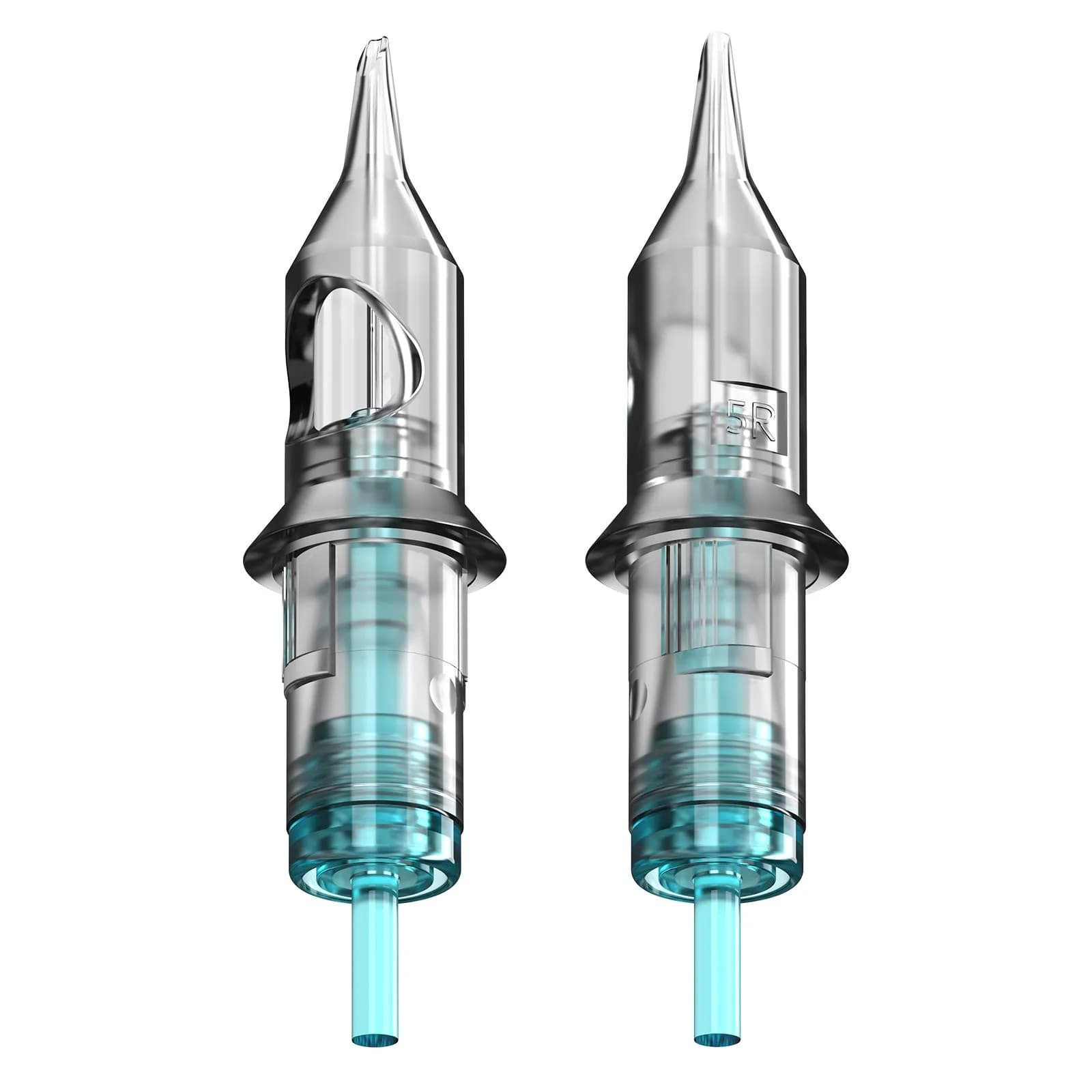 STIGMA Aquamarine Knight Tattoo Cartridges #12(5RL) 20Pcs Round Liner Needles | Professional Tattoo Supplies for Artists - main product image