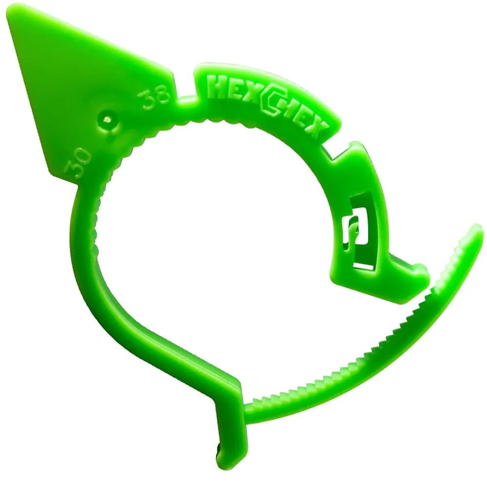 Ken-Tool HexChex Multi-Size Wheel Loose Nut Indicator 30-38 mm Green (100-Pack) | Professional Grade Tool - main product image