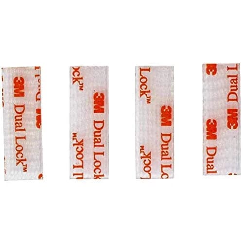3M Dual Lock Adhesive Mounting Strips 1-1/2 in | Strong, Durable, Acrylic Fastener thumbnail 1