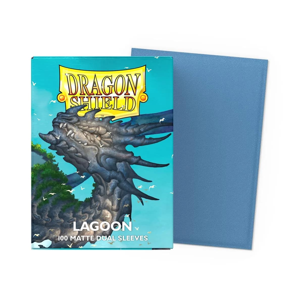 Dragon Shield Matte Dual Standard Size Card Sleeves (100ct, Lagoon) | Non-Toxic, BPA-Free Sleeves for TCGs - view 2