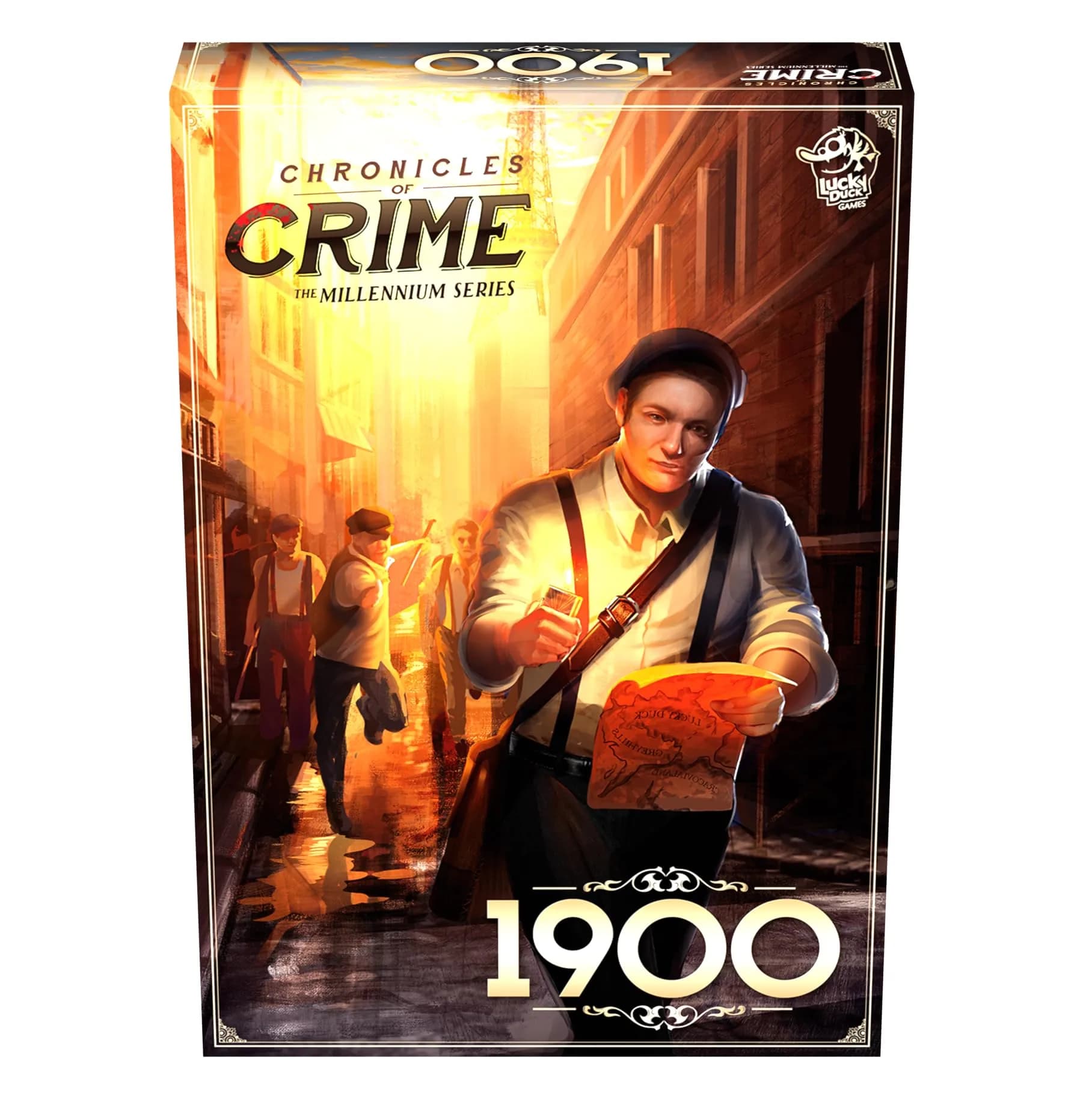 Lucky Duck Games Chronicles of Crime 1900 | Mystery Board Game for Adults & Teens — Multicolor
