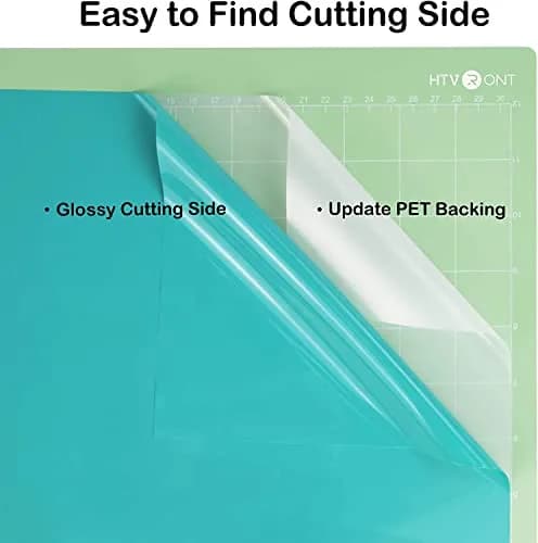 HTVRONT Glossy Turquoise Permanent Vinyl Roll 12in x 14ft | Waterproof & Easy Cut thumbnail 5