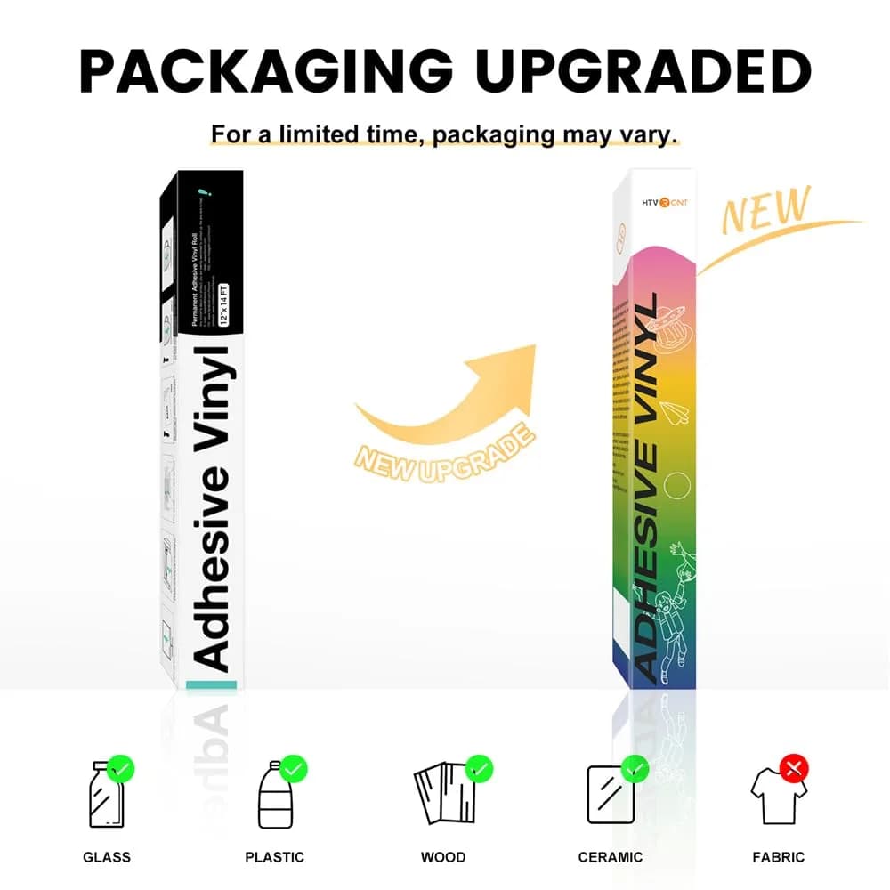 HTVRONT Glossy Turquoise Permanent Vinyl Roll 12in x 14ft | Waterproof & Easy Cut - view 8