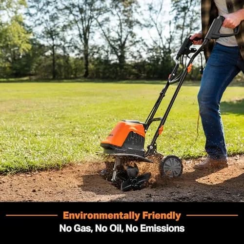 LawnMaster 13.5 Amp 18” Electric Tiller – TE1318M | Efficient Soil Cultivation for Medium Gardens thumbnail 4