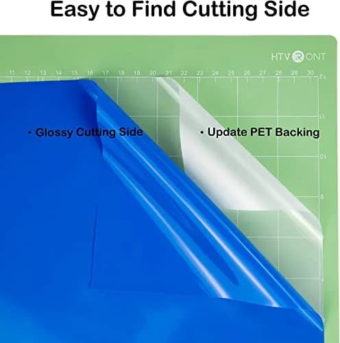 HTVRONT Glossy Blue Permanent Vinyl Roll 3.65m (12" x 14FT) | Waterproof & Easy Cut for Crafts thumbnail 5