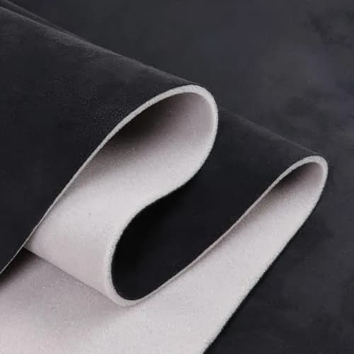 SBWLKJ Black Suede Headliner Fabric 60" Wide by 72" with Foam Backing | Automotive Interior Replacement thumbnail 2