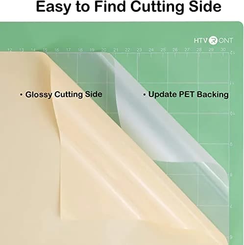HTVRONT Glossy Beige Permanent Vinyl Roll 30cm x 4.2m (12" x 14FT) | Waterproof & Easy Weed for Cricut & Silhouette thumbnail 5