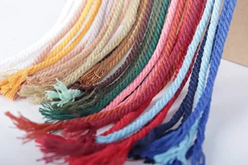 NOANTA Royal Blue Macrame Cord 2mm 220yds | Soft Cotton Rope for Crafts & Home Decor thumbnail 2
