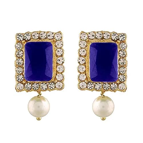 I Jewels Wedding Bollywood Pearl Pearl Choker Necklace & Earring Set for Women (Style 20) | Traditional & Modern Elegance thumbnail 6