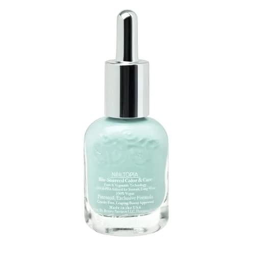 Nailtopia Bio-Sourced Nail Lacquer 'That's The Tea' 12ml (0.41 Fl Oz) | 85% Plant-Based, Vegan, Chip-Free Wear thumbnail 5
