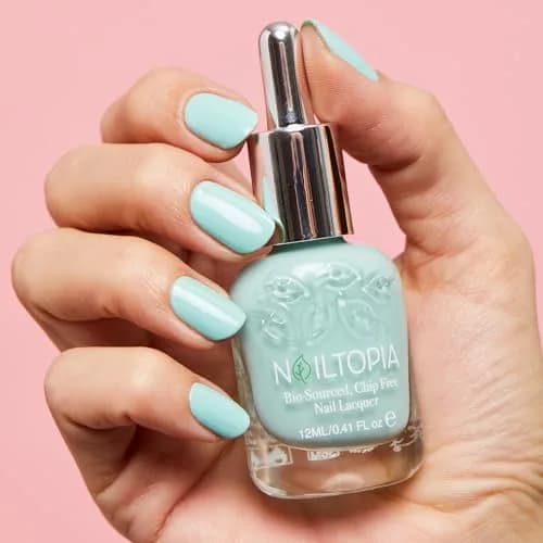 Nailtopia Bio-Sourced Nail Lacquer 'Trust The Process' 12ml (0.41 Fl Oz) | Chip-Free, Superfood-Infused Formula thumbnail 2