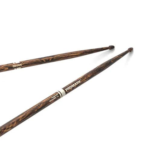 ProMark Rebound FireGrain R7AFG 7A Drumsticks with Acorn Tip, 406.4mm (16") Length, 1 Pair thumbnail 1