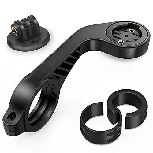 TUSITA Out Front Mount Compatible with Garmin Edge GPS Bike Computer 25.4mm 31.8mm | Secure Handlebar Mount thumbnail 1