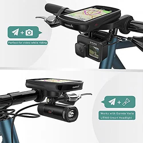 TUSITA Out Front Mount Compatible with Garmin Edge GPS Bike Computer 25.4mm 31.8mm | Secure Handlebar Mount thumbnail 7