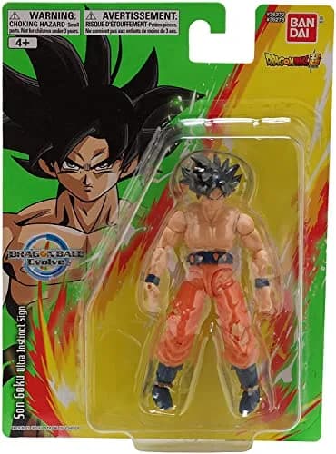 Bandai Dragon Ball Super Ultra Instinct Goku Action Figure 5" | Authentic Anime Collectible for Kids & Fans thumbnail 3