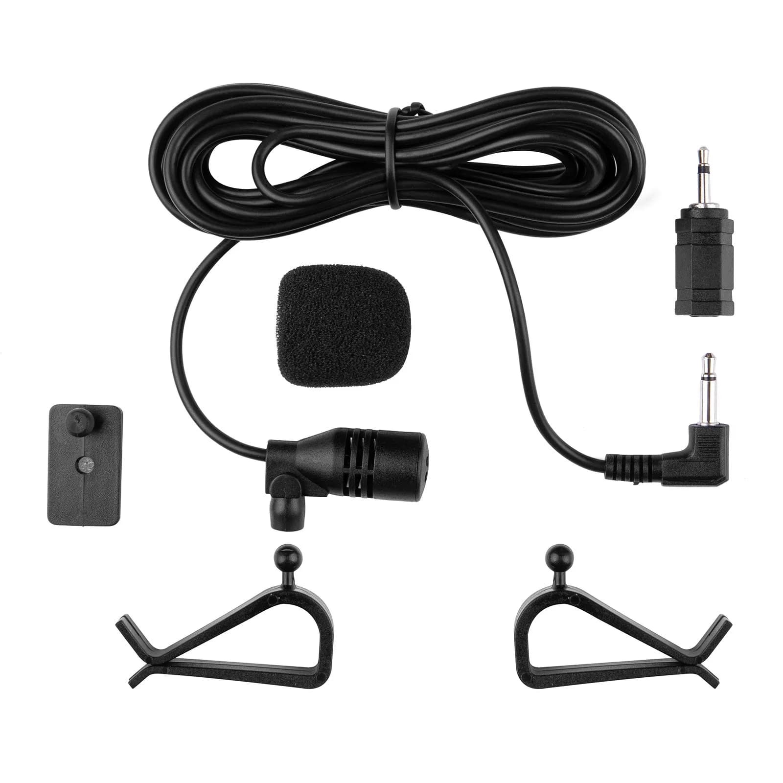 weishan 3.5mm Car Microphone 16ft (5m) External Mic with 2.5mm Adapter | Omni-Directional for Car Stereo Receivers - view 7