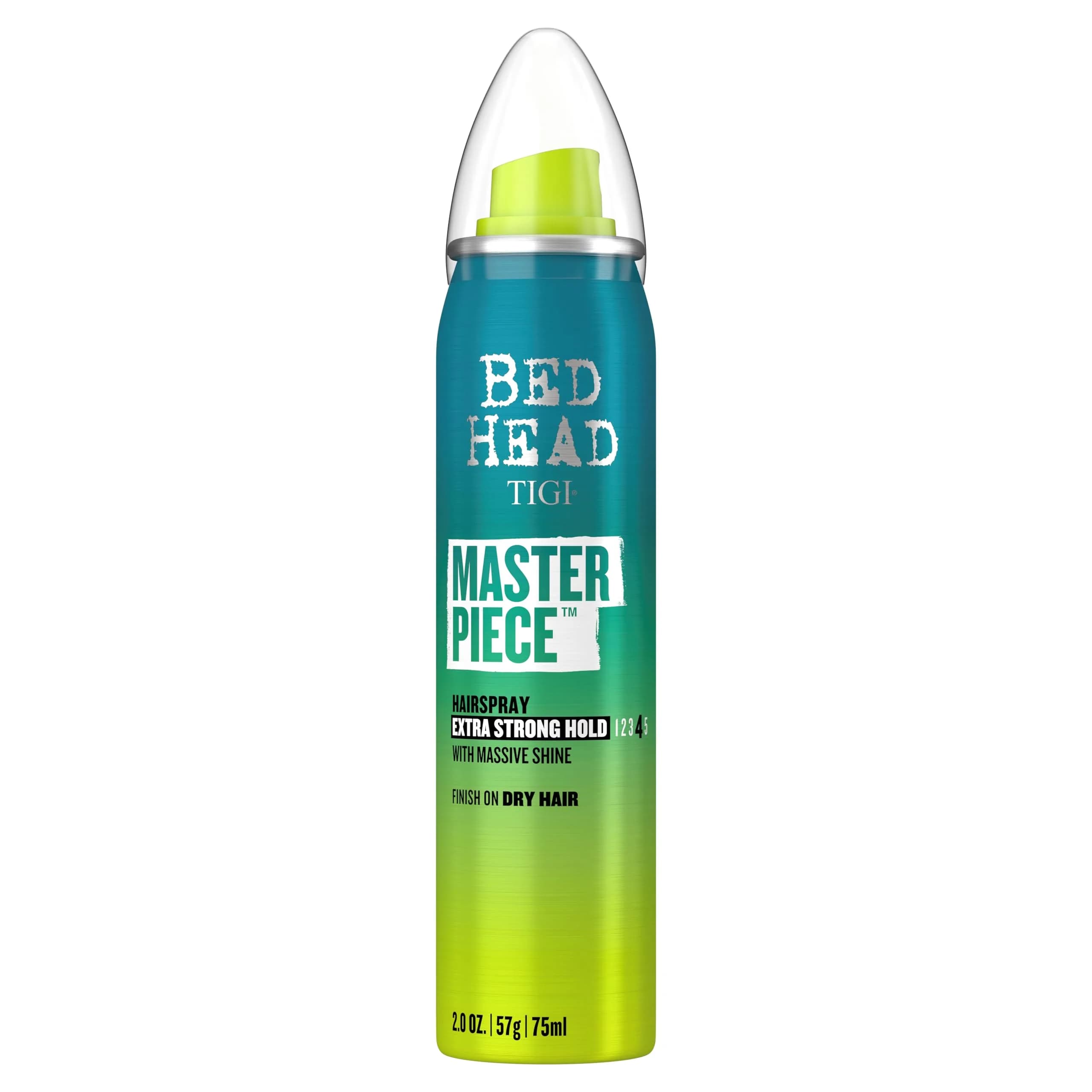 TIGI Bed Head Masterpiece Frizz Control Hair Spray 59ml (2 fl oz) | Extra Strong Hold with Shine - main product image