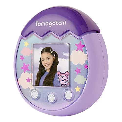 Tamagotchi Pix Electronic Pet - Sky Purple | Interactive Virtual Pet with Camera & Touch Buttons thumbnail 4