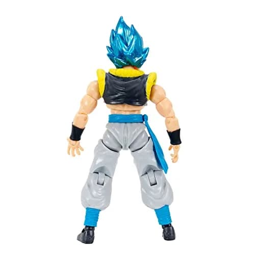 Bandai Namco Dragon Ball Evolve Super Saiyan Blue Gogeta 5-inch Action Figure | 16+ Points of Articulation thumbnail 5