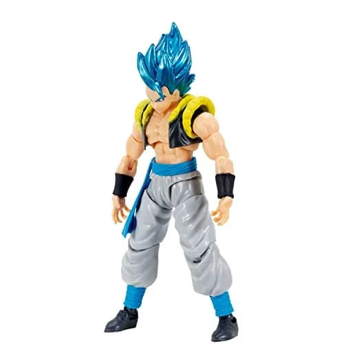 Bandai Namco Dragon Ball Evolve Super Saiyan Blue Gogeta 5-inch Action Figure | 16+ Points of Articulation thumbnail 6