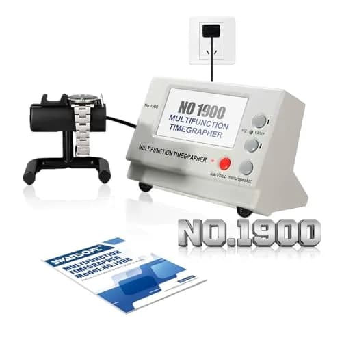 SWANSOFT Timegrapher No.1900 | Multifunctional Watch Tester for Mechanical Watches thumbnail 1