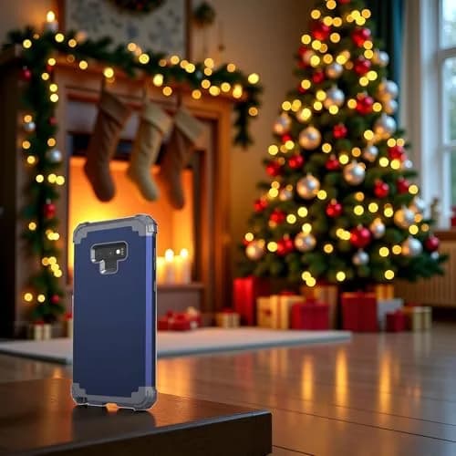 IDweel Galaxy Note 9 Case, Blue | Shockproof 3-in-1 Heavy Duty Protection (110c) thumbnail 5