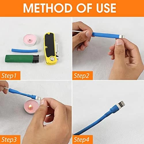 ASHINER Heat Shrink Tubing Kit - 580Pcs EVA Material in 6 Colors and 11 Sizes | Waterproof, Fire-Resistant, Easy to Use thumbnail 5