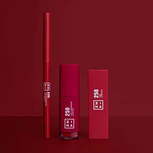 3INA Moisturizing Lipstick - Semi-Matte Satin Finish 0.16oz | Long Wear, Highly Pigmented thumbnail 6