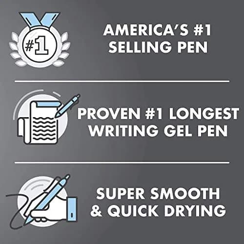 Pilot G2 Premium Retractable Gel Pens .38mm 8-Pack | Smooth, Long-Lasting, Refillable thumbnail 5