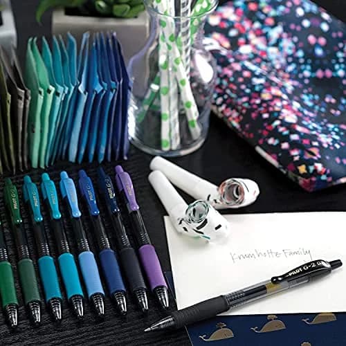 Pilot G2 Premium Retractable Gel Pens .38mm 8-Pack | Smooth, Long-Lasting, Refillable thumbnail 7