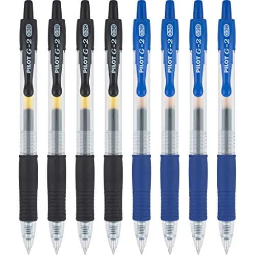 Pilot G2 Premium Retractable Gel Pens .38mm 8-Pack | Smooth, Long-Lasting, Refillable thumbnail 3